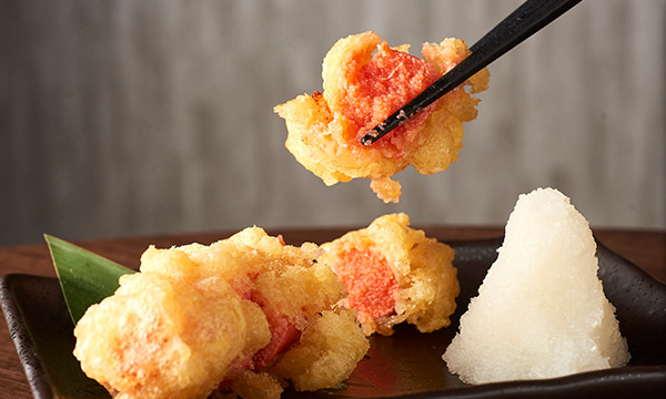 Spicy Roe Tempura